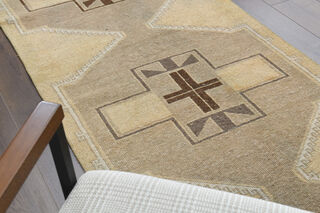 Turkish Handwoven Runner Rug - Thumbnail