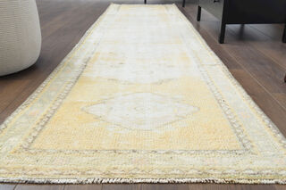 Turkish Vintage Runner Rug - Thumbnail