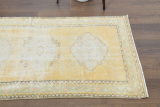 Turkish Vintage Runner Rug - Thumbnail