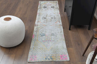 Antique Runner Rug - Thumbnail