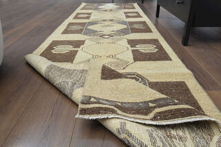 Turkish Vintage Runner Rug - Thumbnail