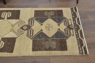 Turkish Vintage Runner Rug - Thumbnail