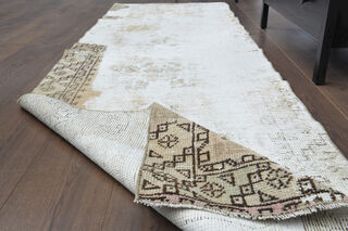 Distressed Vintage Runner Rug - Thumbnail