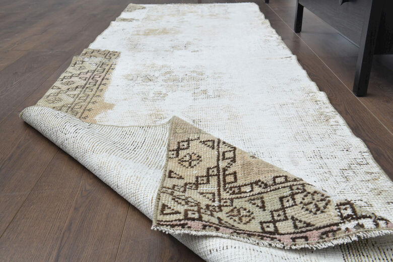 Distressed Vintage Runner Rug