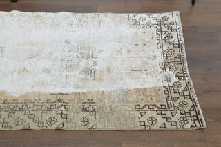 Distressed Vintage Runner Rug - Thumbnail