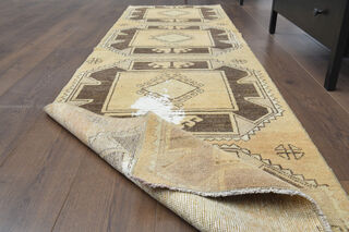 Turkish Vintage Runner Rug - Thumbnail