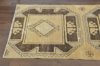 Turkish Vintage Runner Rug - Thumbnail