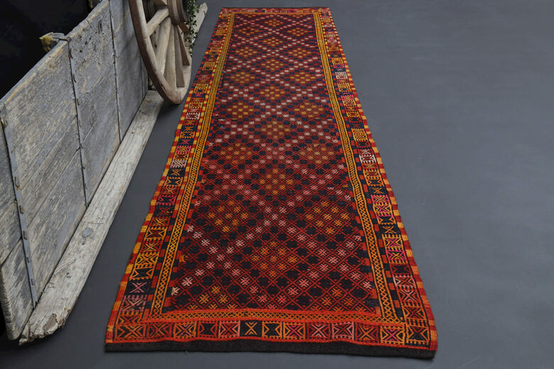 Flatweave Vintage Long Runner