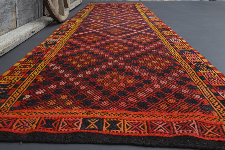 Flatweave Vintage Long Runner