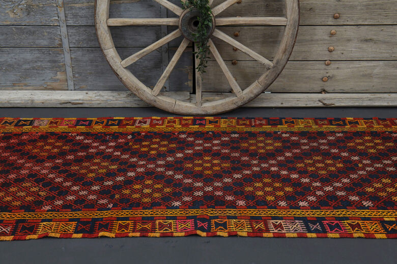 Flatweave Vintage Long Runner