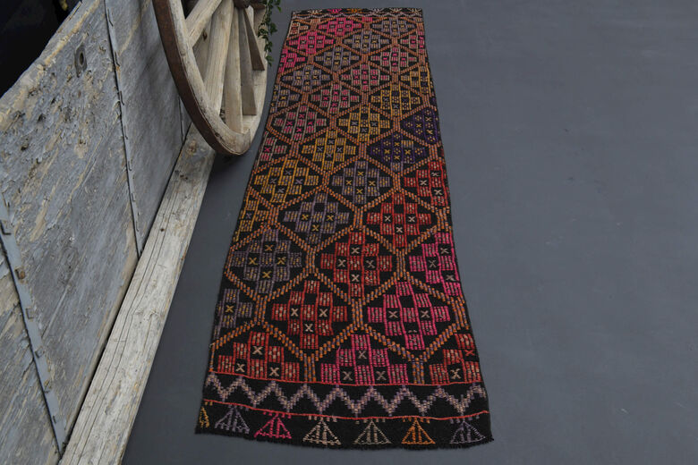 Vintage Turkish Runner Rug