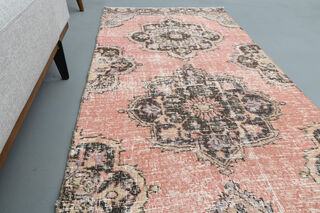 Turkish Vintage Runner Rug - Thumbnail