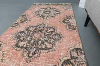 Turkish Vintage Runner Rug - Thumbnail