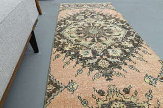 Vintage Turkish Runner Rug - Thumbnail