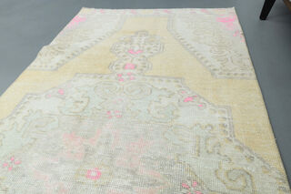 Faded Turkish Runner Rug - Thumbnail