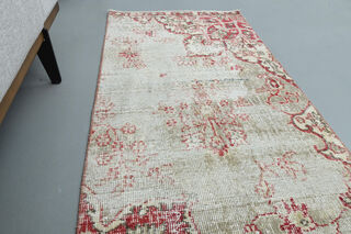 Distressed Turkish Runner Rug - Thumbnail