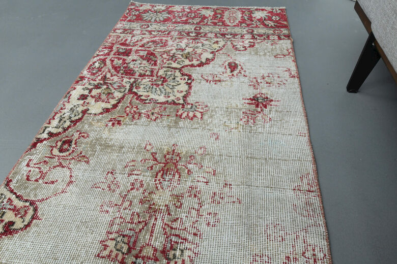 Distressed Turkish Runner Rug