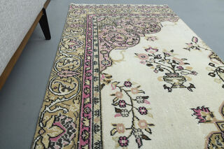 Turkish Vintage Runner Rug - Thumbnail