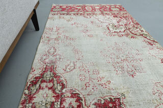 Distressed Vintage Runner Rug - Thumbnail