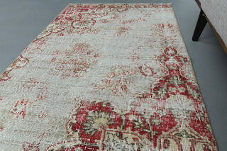 Distressed Vintage Runner Rug - Thumbnail