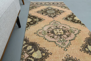 Vintage Turkish Runner Rug - Thumbnail