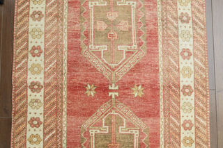 Turkish Vintage Red Rug - Thumbnail