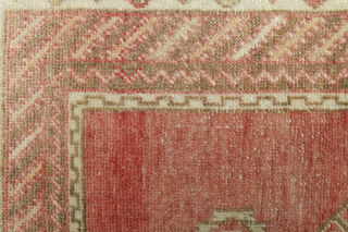 Turkish Vintage Red Rug - Thumbnail