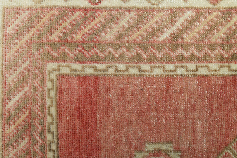 Turkish Vintage Red Rug