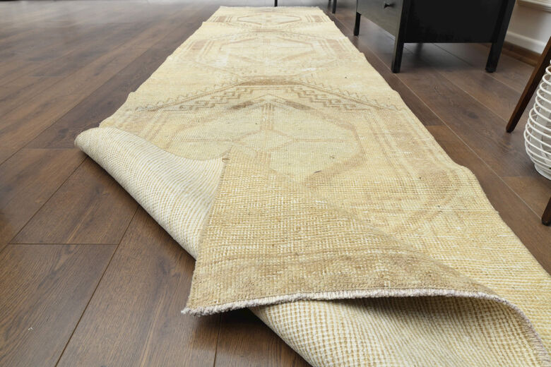 Neutral Vintage Runner Rug