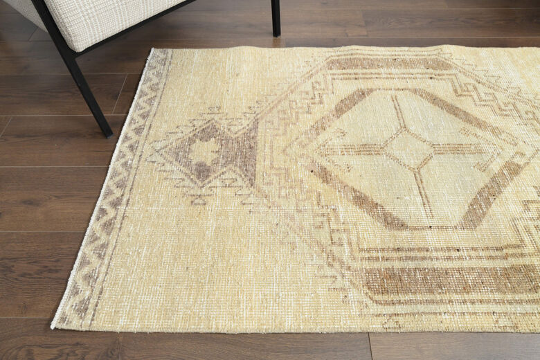 Neutral Vintage Runner Rug