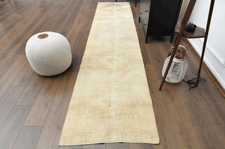 Genuine Antique Runner Rug - Thumbnail