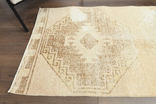 Genuine Antique Runner Rug - Thumbnail