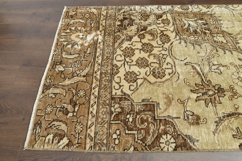 Sand Colored - Anatolian Runner Rug