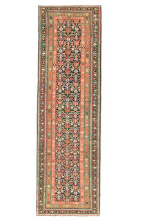 Vintage Turkish Runner Rug - Thumbnail