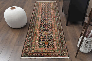 Vintage Turkish Runner Rug - Thumbnail