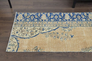 Turkish Oriental Runner Rug - Thumbnail