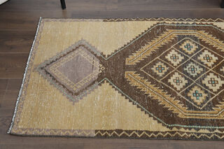 Vintage Turkish Runner Rug - Thumbnail