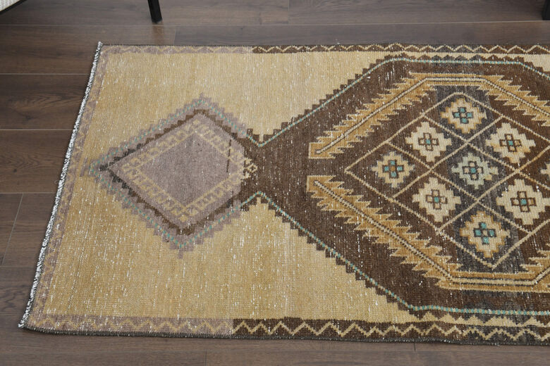 Vintage Turkish Runner Rug