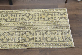 Vintage Turkish Runner Rug - Thumbnail