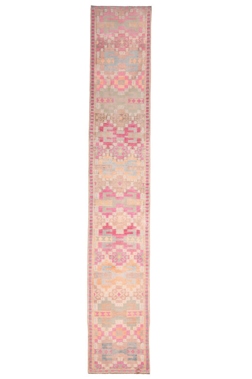 Vintage Turkish Anatolian Long Runner