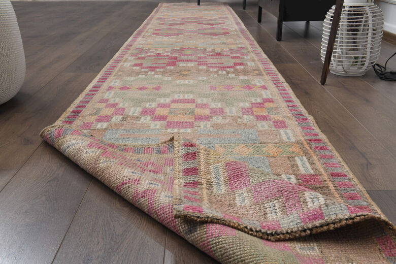 Vintage Turkish Anatolian Long Runner