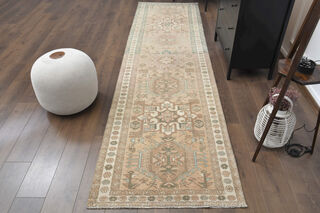 Persian Vintage Runner Rug - Thumbnail