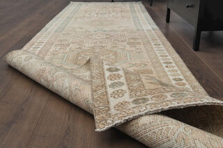 Persian Vintage Runner Rug - Thumbnail