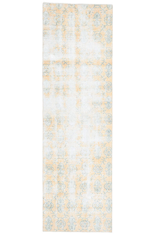 Distressed Vintage Oushak Runner