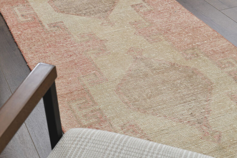Pale Red - Antique Runner