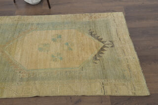 Vintage Turkish Runner Rug - Thumbnail