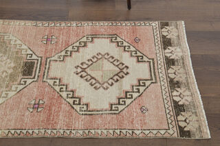 Turkish Vintage Runner Rug - Thumbnail