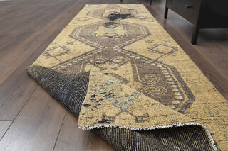 Turkish Vintage Runner Rug - Thumbnail