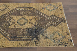 Turkish Vintage Runner Rug - Thumbnail