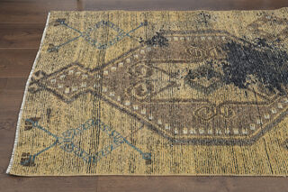 Turkish Vintage Runner Rug - Thumbnail